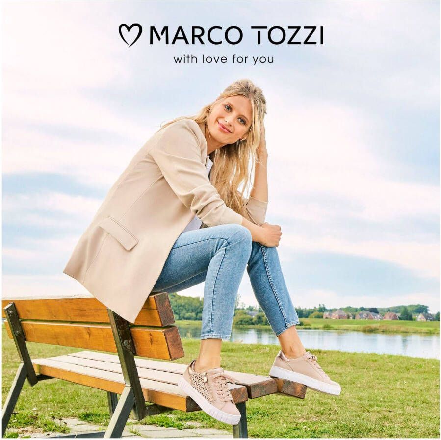 Marco Tozzi Dames Sneaker 2-23701-42 596 F-breedte - Foto 10