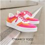 Marco Tozzi Plateausneakers vrijetijdsschoen lage schoen veterschoen in vegan uitvoering - Thumbnail 8