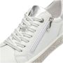 Marco Tozzi Plateausneakers vrijetijdsschoen lage schoen veterschoen met contrast bies - Thumbnail 5