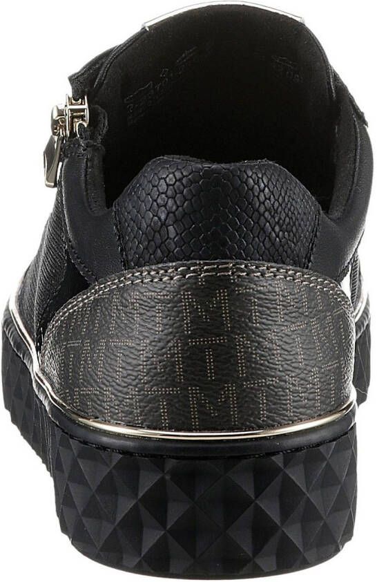 Marco Tozzi Plateausneakers Line vrijetijdsschoen lage schoen veterschoen met zijrits - Foto 13