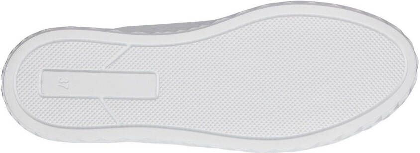 Marco Tozzi Plateausneakers met mooie metallic-details vrijetijdsschoen lage schoen veterschoen