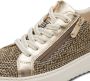 Marco Tozzi Plateausneakers vrijetijdsschoen halfhoge schoen veterschoen met fonkelende strasssteentjes - Thumbnail 6