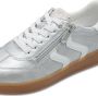 Marco Tozzi Plateausneakers vrijetijdsschoen lage schoen veterschoen met contrast bies - Thumbnail 2
