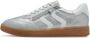 Marco Tozzi Plateausneakers vrijetijdsschoen lage schoen veterschoen met contrast bies - Thumbnail 3