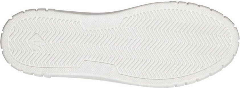 Marco Tozzi Plateausneakers vrijetijdsschoen lage schoen veterschoen met onderlegde perforatie