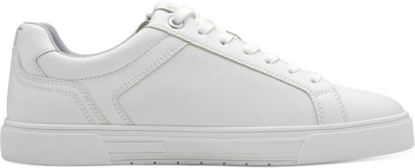 Marco Tozzi Plateausneakers vrijetijdsschoen lage schoen veterschoen met perforatie