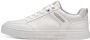 Marco Tozzi Plateausneakers vrijetijdsschoen lage schoen veterschoen met perforatie en sierstiksels - Thumbnail 5