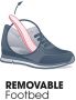 Marco Tozzi Plateausneakers vrijetijdsschoen lage schoen veterschoen met reliëf - Thumbnail 5