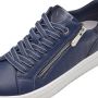 Marco Tozzi Plateausneakers vrijetijdsschoen lage schoen veterschoen met reliëf - Thumbnail 6