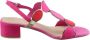 Marco Tozzi Dames Sandaal Fushia - Thumbnail 4