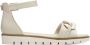 Marco Tozzi Sandalen sleehak zomerschoen sandaal met sierketting in ton-sur-ton - Thumbnail 3
