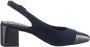 Marco Tozzi Slingback pumps avondschoen zomerschoen blokhak in modieuze vierkante vorm - Thumbnail 4