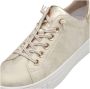 Marco Tozzi Slip-on sneakers Vrijetijdsschoen lage schoen instapschoen in metallic look - Thumbnail 3