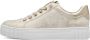 Marco Tozzi Slip-on sneakers Vrijetijdsschoen lage schoen instapschoen in metallic look - Thumbnail 5
