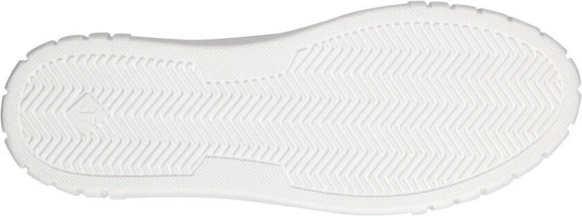 Marco Tozzi Slip-on sneakers Vrijetijdsschoen lage schoen instapschoen in metallic look