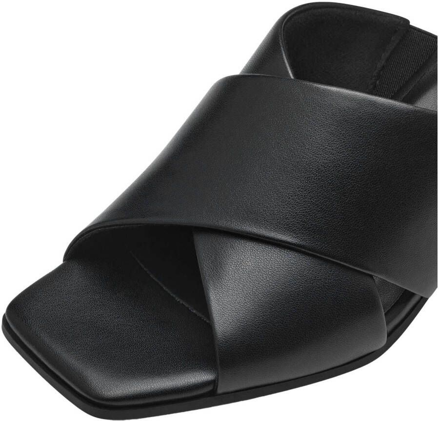 Marco Tozzi Slippers blokhak zomerschoen slippers met gekruiste bandage
