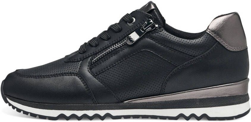 Marco Tozzi Sneakers met feel me-uitrusting vrijetijdsschoen lage schoen veterschoen