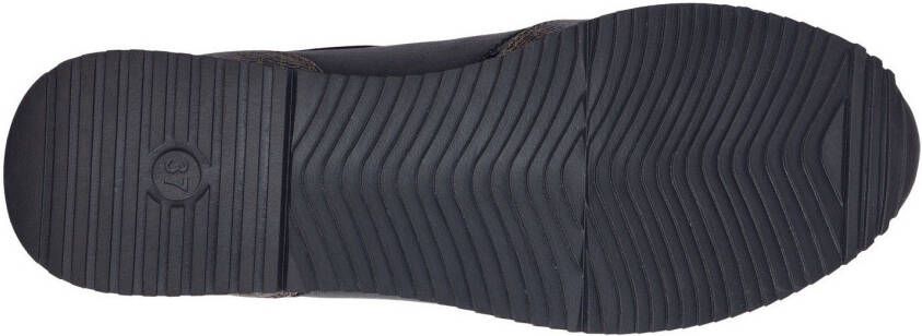 Marco Tozzi Sneakers met zijrits vrijetijdsschoen lage schoen veterschoen