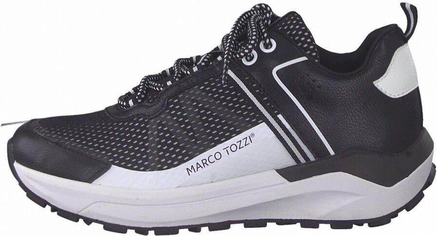 Marco Tozzi Sneakers in de materiaalmix