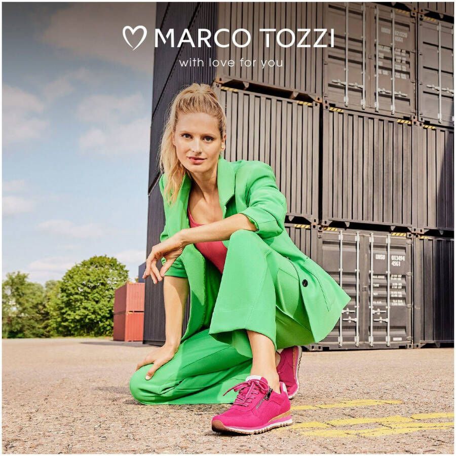 Marco Tozzi Sneakers met sleehak