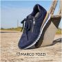 Marco Tozzi MT Vegan Soft Lining + Feel Me removable insole Dames Sneaker NAVY COMB - Thumbnail 6