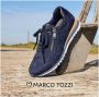 Marco Tozzi Sneakers met sleehak vrijetijdsschoen lage schoen veterschoen in vegan uitvoering - Thumbnail 12