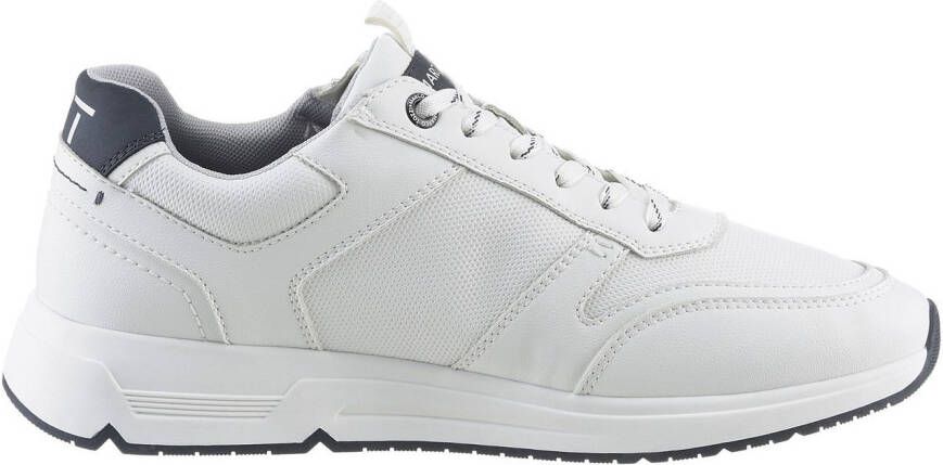 Marco Tozzi Sneakers met sleehak vrijetijdsschoen halfschoen veterschoen met praktische rits