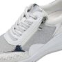 Marco Tozzi Sneakers met sleehak vrijetijdsschoen lage schoen veterschoen in vegan uitvoering - Thumbnail 3