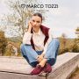 Marco Tozzi Sneakers met sleehak vrijetijdsschoen lage schoen veterschoen met buitenrits - Thumbnail 4