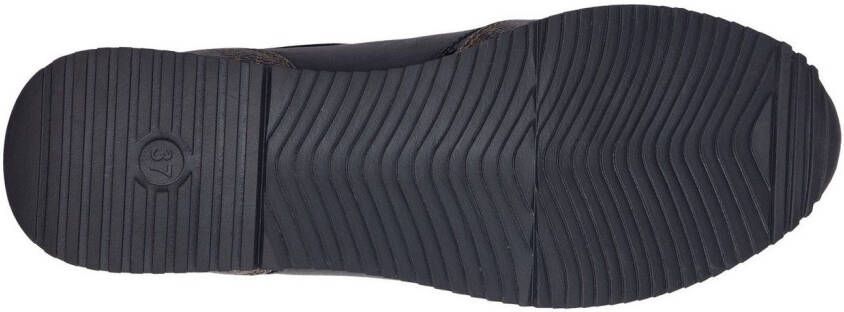 Marco Tozzi Sneakers met zijrits vrijetijdsschoen lage schoen veterschoen