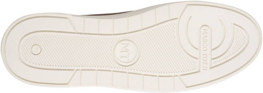 Marco Tozzi Sneakers vrijetijdsschoen halfschoen veterschoen met zijlogo-debossing