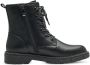 Marco Tozzi MT Soft Lining Feel Me Insole Dames Lace Boot Flat BLACK WHITE - Thumbnail 11