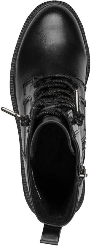 Marco Tozzi Veterlaarsjes blokhak veterschoenen met feel me uitrusting