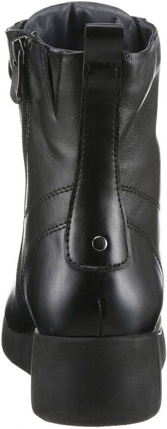Marco Tozzi Veterschoenen CERASO sleehak veterschoen enkellaars in comfortabele schoenwijdte