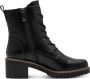 Marco Tozzi Dames Enkellaarsje 2-25213-45 001 F-breedte - Thumbnail 4