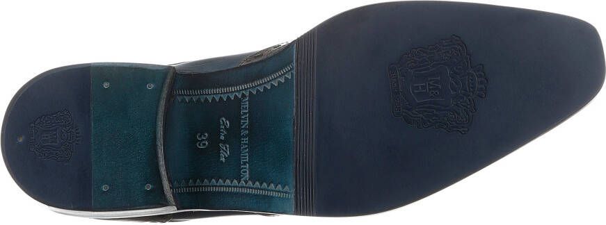 Melvin & Hamilton Schoenen met perforatie MARTIN 15 met doorstikte constructie lage schoen veterschoen