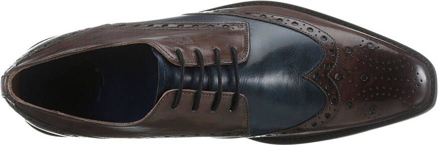Melvin & Hamilton Schoenen met perforatie MARTIN 15 met doorstikte constructie lage schoen veterschoen
