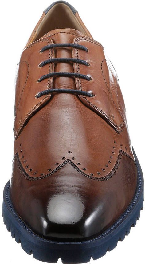 Melvin & Hamilton Schoenen met perforatie Emil 3 plantaardig gelooid