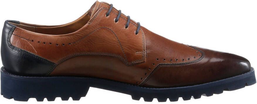 Melvin & Hamilton Schoenen met perforatie Emil 3 plantaardig gelooid