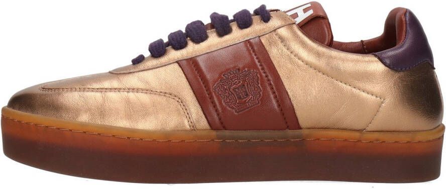 Melvin & Hamilton Sneakers Amira 1 Retro sneaker veterschoen court sneaker met metallic effect