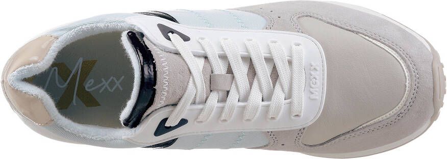 Mexx Sneakers JUNE in trendy materialenmix - Schoenen.nl