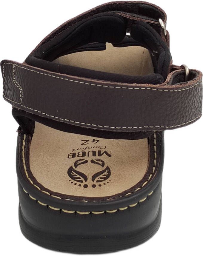 MUBB Sandalen zomerschoen klittenbandschoen vrijetijdssandaal in breedte g (=breed)