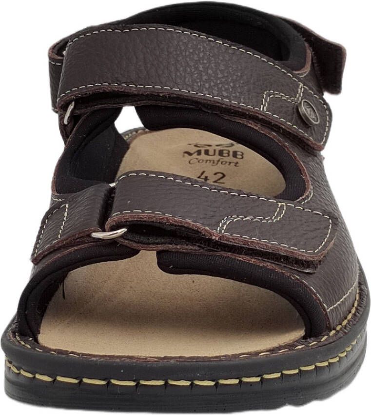MUBB Sandalen zomerschoen klittenbandschoen vrijetijdssandaal in breedte g (=breed)