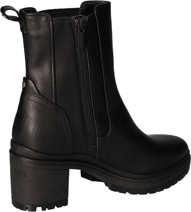 Mustang Shoes Chelsea-boots instappers enkellaars met stretch aan de zijkant smalle vorm