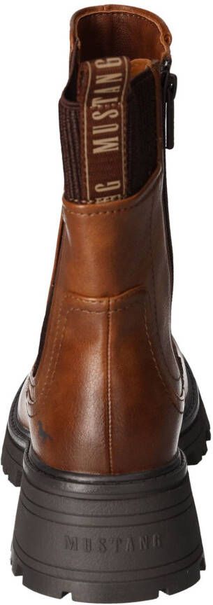 Mustang Shoes Chelsea-boots Slip-on laarzen herfstschoen met comfortabele stretchinzet