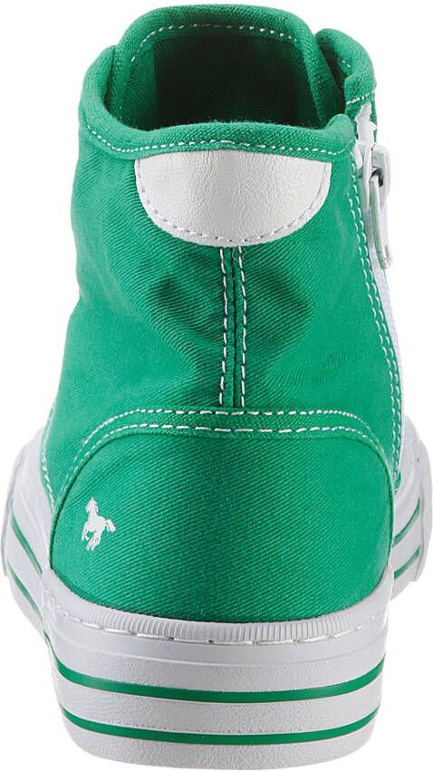 Mustang Shoes Hoge veterschoenen High-Top-Sneaker Vrijetijdsschoen plateau high top-sneaker vrijetijdsschoen met binnenrits