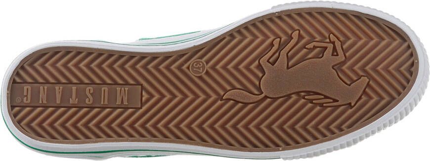 Mustang Shoes Hoge veterschoenen High-Top-Sneaker Vrijetijdsschoen plateau high top-sneaker vrijetijdsschoen met binnenrits
