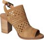 Mustang Shoes Sandaaltjes zomerschoen avond schoen blokhak met stijlvolle perforaties - Thumbnail 15