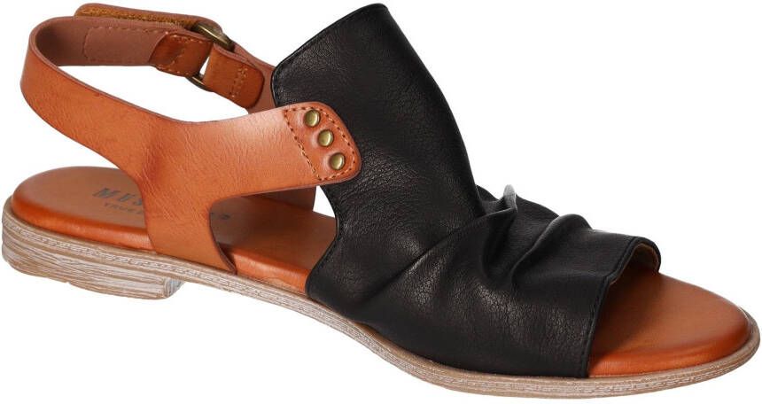 Mustang Shoes Sandalen zomerschoen sandaal blokhak met klittenbandsluiting