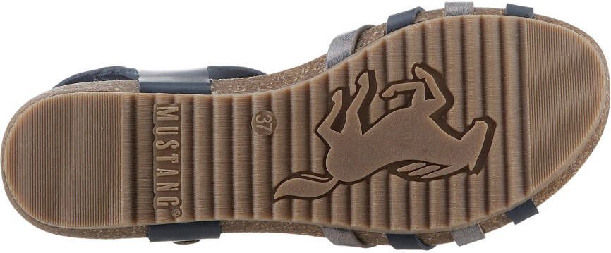 Mustang Shoes Sandalen zomerschoen sandaal klittenbandschoen met klittenbandjes
